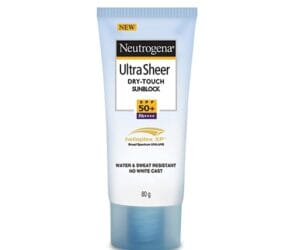 Neutrogena Ultra Sheer Dry-Touch Sunblock SPF50+ 80ml