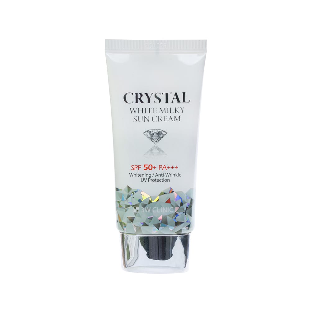 3W CLINIC Crystal White Milky Sun Cream 50ml