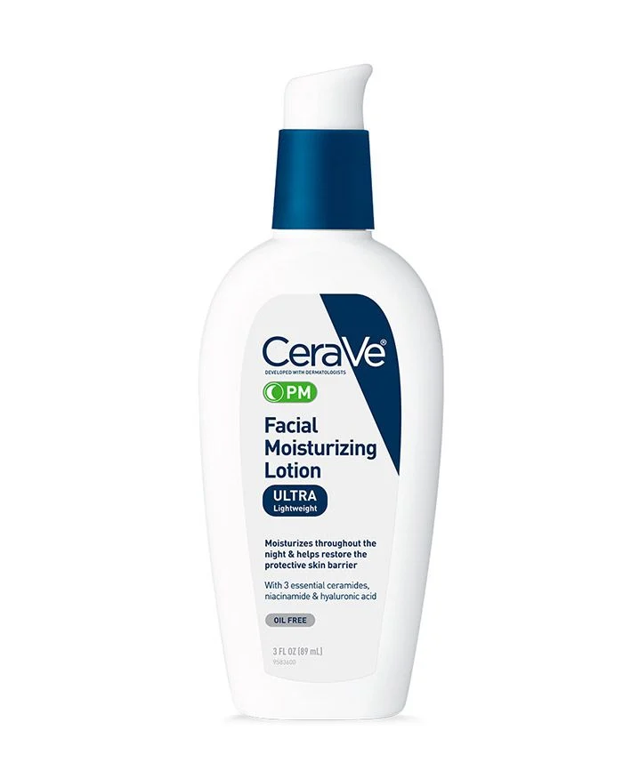 CeraVe PM Facial Moisturizing Lotion 89ml for Night Care - Alyals BD