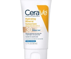 CeraVe Hydrating Mineral Sunscreen SPF 30 - Alyals BD