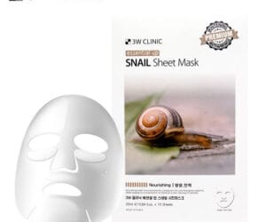 3W Clinic Essential Up Snail Sheet Mask (25ml)