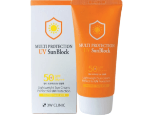 3W Clinic Multi Protection UV Sun Block 70ml - SPF 50+ PA+++