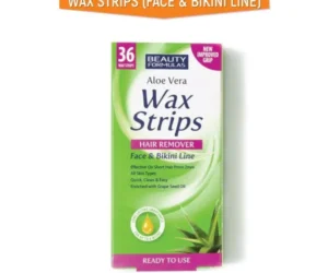 Beauty Formulas Hair Removal Wax Strips – Face & Bikini Line