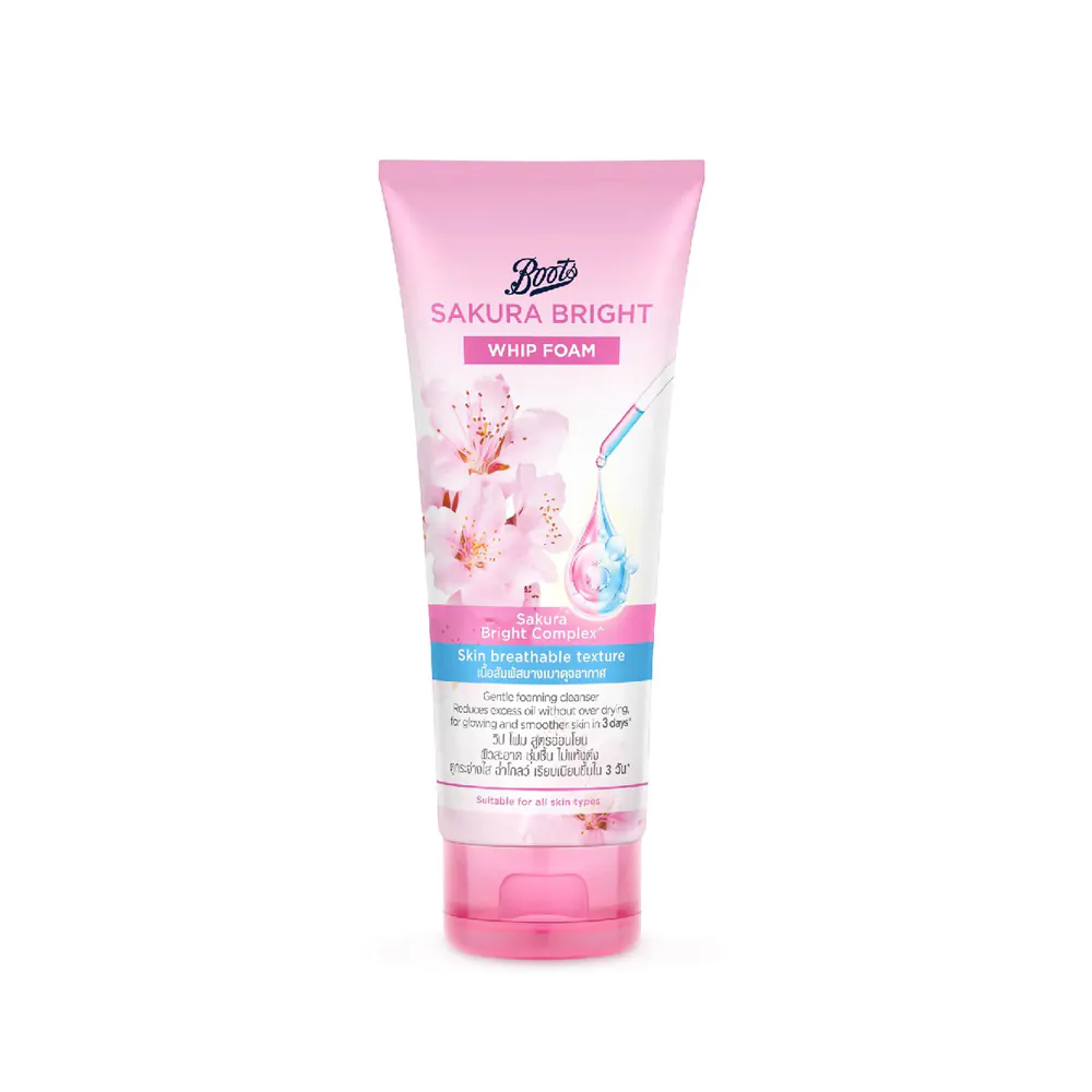 Boots Sakura Bright Whip Foam 100ML