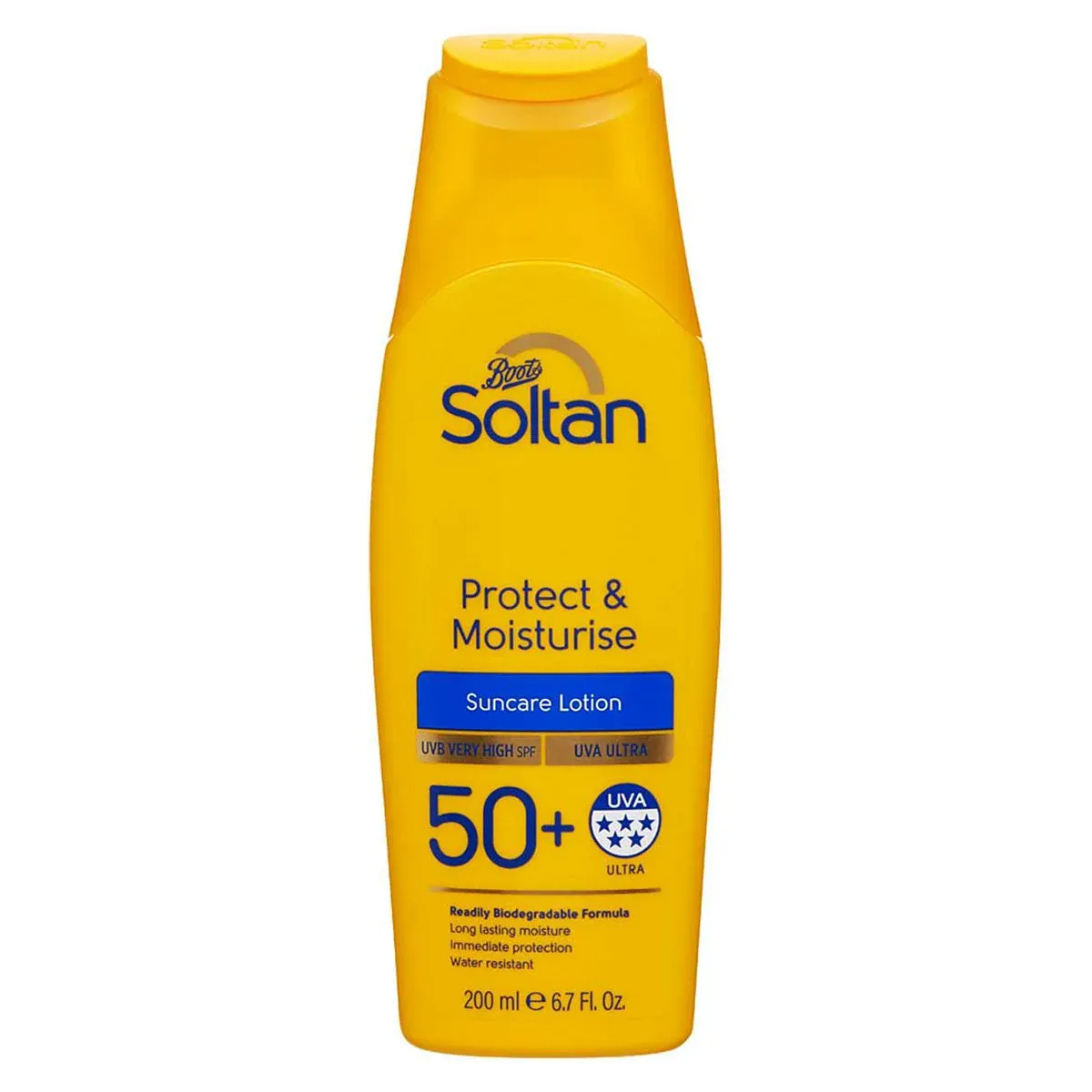 Boots Soltan Protect & Moisture Suncare Lotion With SPF 50+ ,200ML ...