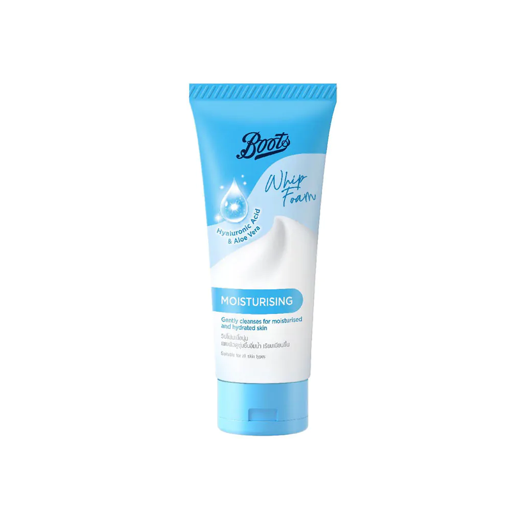 Boots Whip Foam Moisturizing Cleanser 100ML