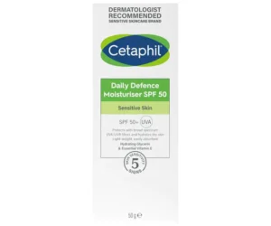 Cetaphil Daily Defence Face Moisturiser SPF 50+ - Alyals BD