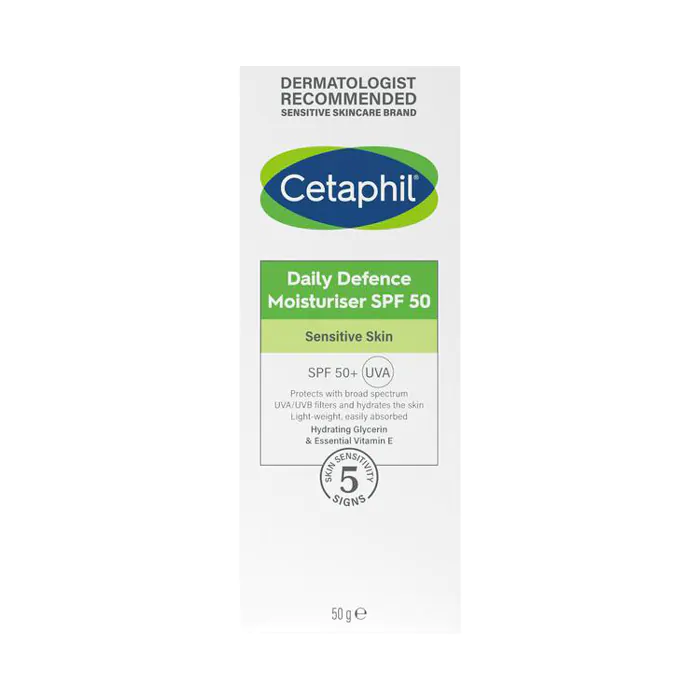 Cetaphil Daily Defence Face Moisturiser SPF 50+ - Alyals BD
