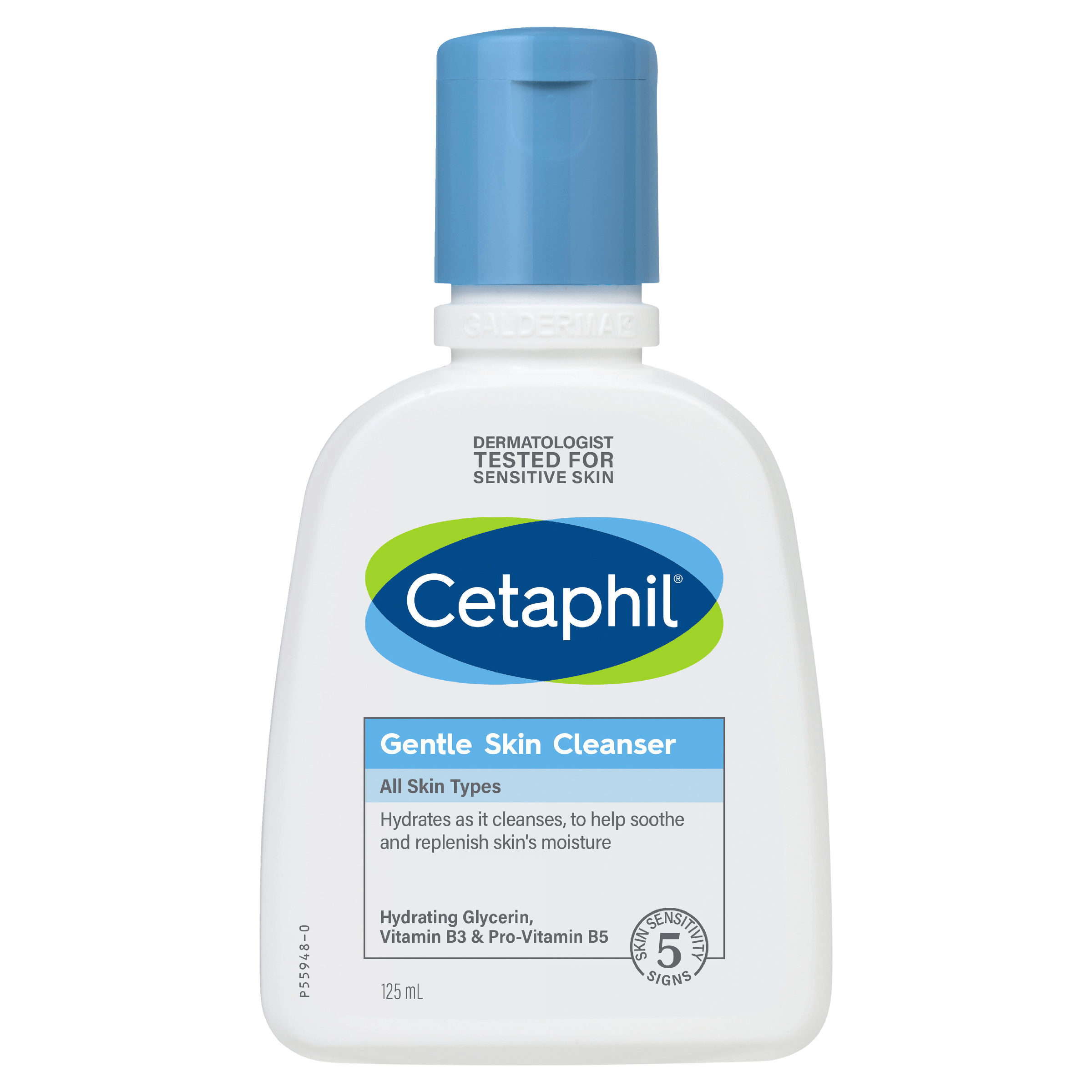 Cetaphil Gentle Skin Cleanser 125ml for Sensitive Skin - Alyals BD