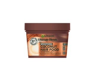 Garnier Ultimate Blends Smoothing Hair Food Coconut With Vitamin C,E,F 3 In 1 Hair Mask 400ml