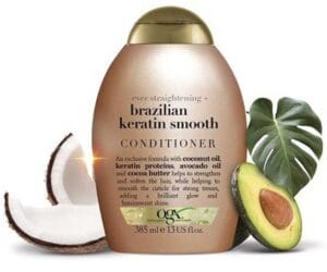 OGX Brazilian Keratin Smooth Conditioner 385ml