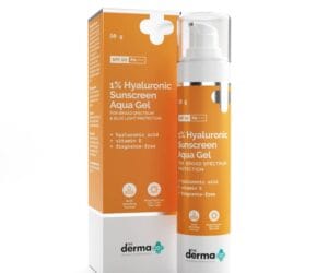 The Derma.co 1% Hyaluronic Sunscreen Aqua Gel - 50g