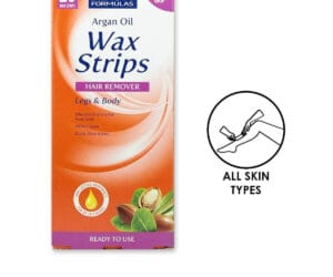 Beauty Formulas Argan Oil Wax Strips Hair Remover Legs & Body