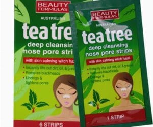 Beauty Formulas Tea Tree Deep Cleansing Nose Pore Strip