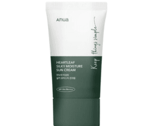 Anua Heartleaf Silky Moisture Sunscreen 50ml
