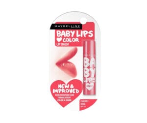 Maybelline New York Baby Lips Color Lip Balm Pink Cherry Kiss SPF 11 (4 gm)