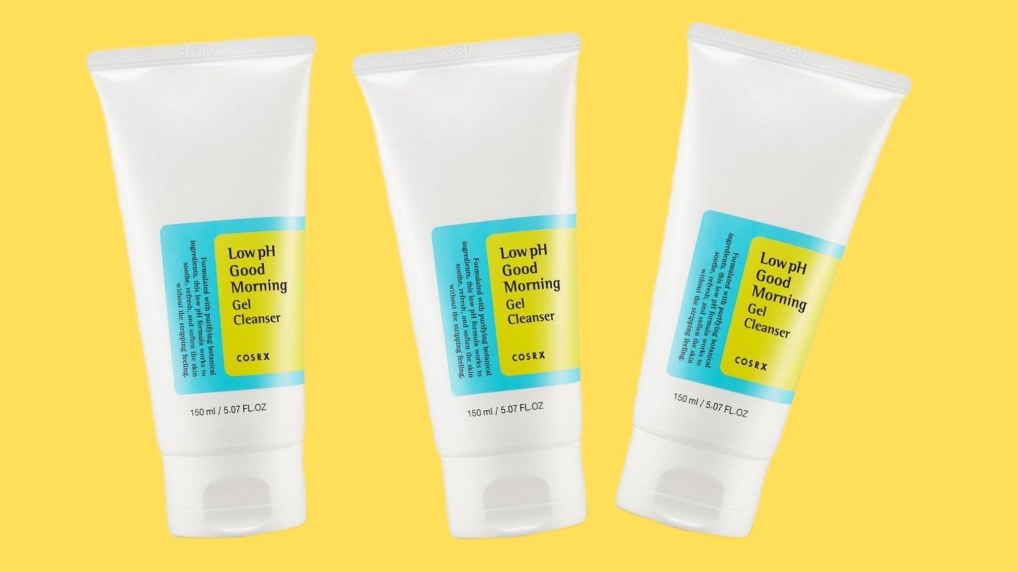 COSRX Low pH Good Morning Gel Cleanser shines