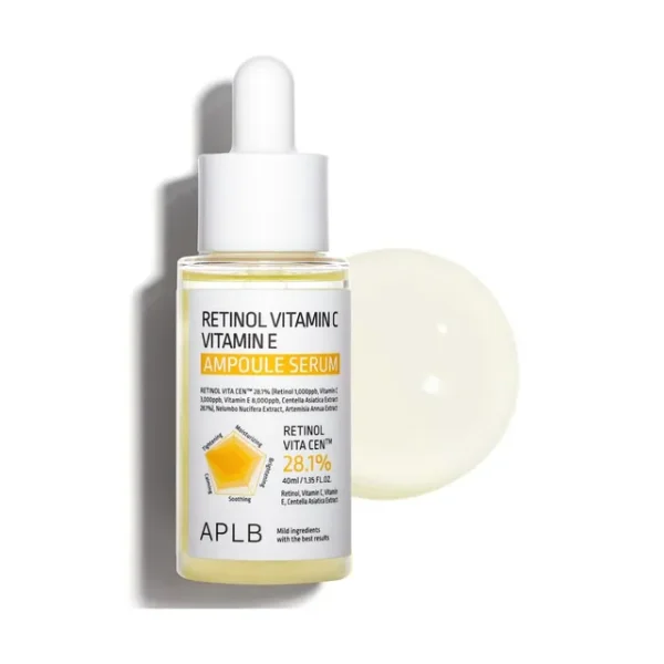 APLB Retinol Vitamin C Vitamin E Ampoule Serum 40ml – Alyals BD