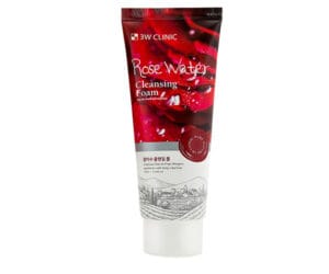 3w Clinic Rose Water Cleansing Foam 100 ml