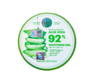 NATURE REPUBLIC Soothing and Moisture Aloe Vera 92% Soothing Gel, 300 ml