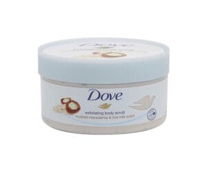 Dove Exfoliating Body Scrub Macadamia & Rice Milk 225ml