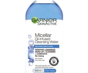 micellar cleansing water for waterproof makeup