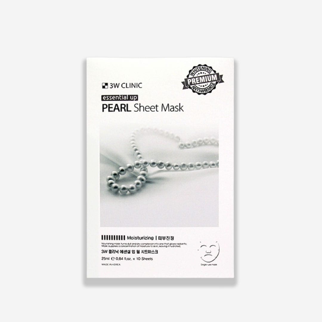 3W Clinic Essential Up Pearl Sheet Mask - 25ml