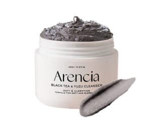 arencia black tea & yuzu cleanser 120g