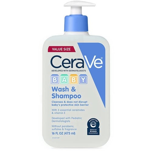 CeraVe Baby Wash & Shampoo – 473ml