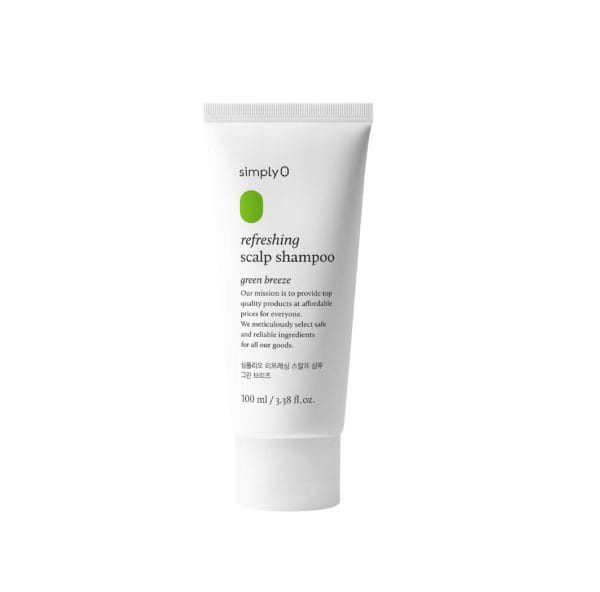 SIMPLYO REFRESHING SCALP SHAMPOO GREEN BREEZE 100ML