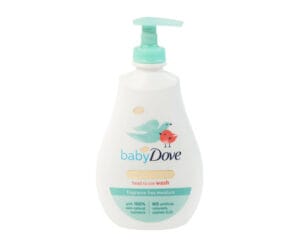 Dove Baby Sensitive Skin Care Fragrance Free Head to Toe Wash 400ml