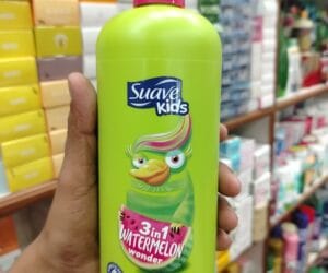Suave Kids 3-in-1 Watermelon Wonder Shampoo, Conditioner & Body Wash 700ml – Fruity Fresh Clean for Children’s Hair & Body