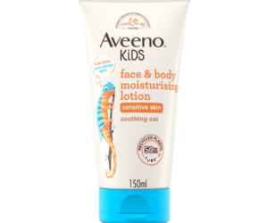 Aveeno Kids Face & Body Moisturising Lotion for Sensitive Skin 150ml
