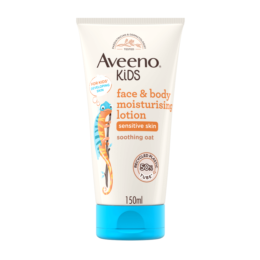 Aveeno Kids Face & Body Moisturising Lotion for Sensitive Skin 150ml