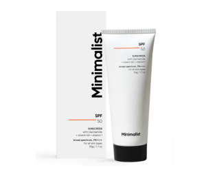Minimalist SPF 50 Sunscreen 50g PA++++ – Alyals BD