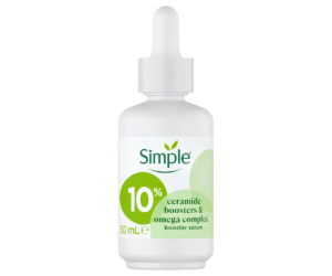 Simple 10% Ceramide Boosters & Omega Complex Facial Serum 30ml