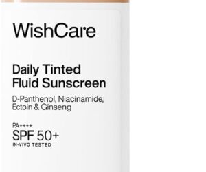 Wishcare Daily Tinted Fluid Sunscreen 50ml - Shade M203