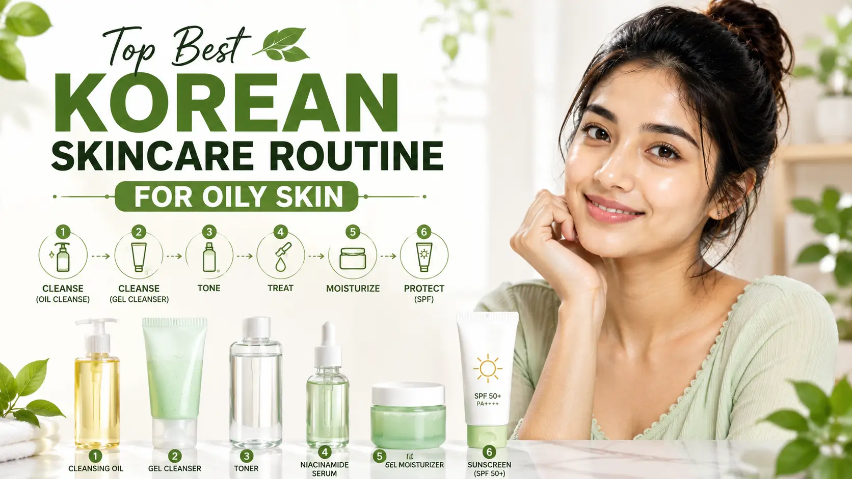 Korean Skincare Oily Skin: Best Routine for Healthy & Shine-Free Skin