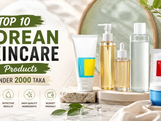 Top 10 Korean Skincare Products Under 2000 Taka